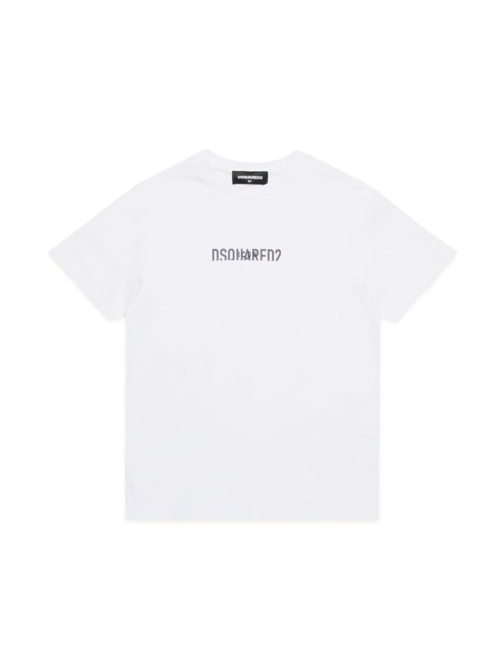 DSQUARED2 KIDS Icon logo-print T-shirt - White von DSQUARED2 KIDS