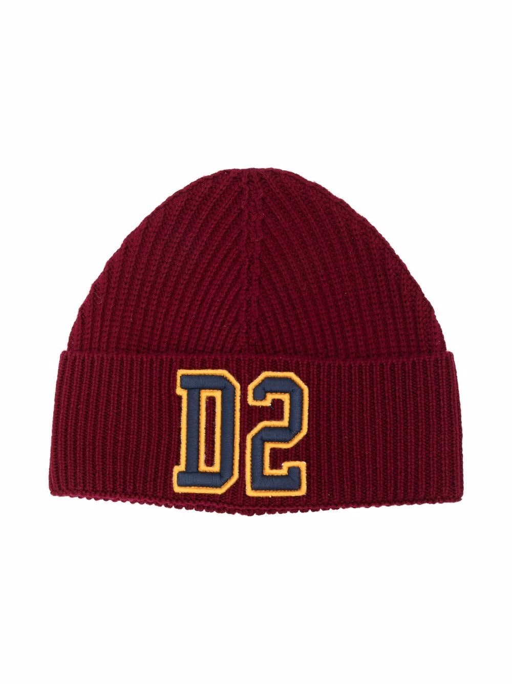 DSQUARED2 KIDS embroidered logo knitted beanie von DSQUARED2 KIDS