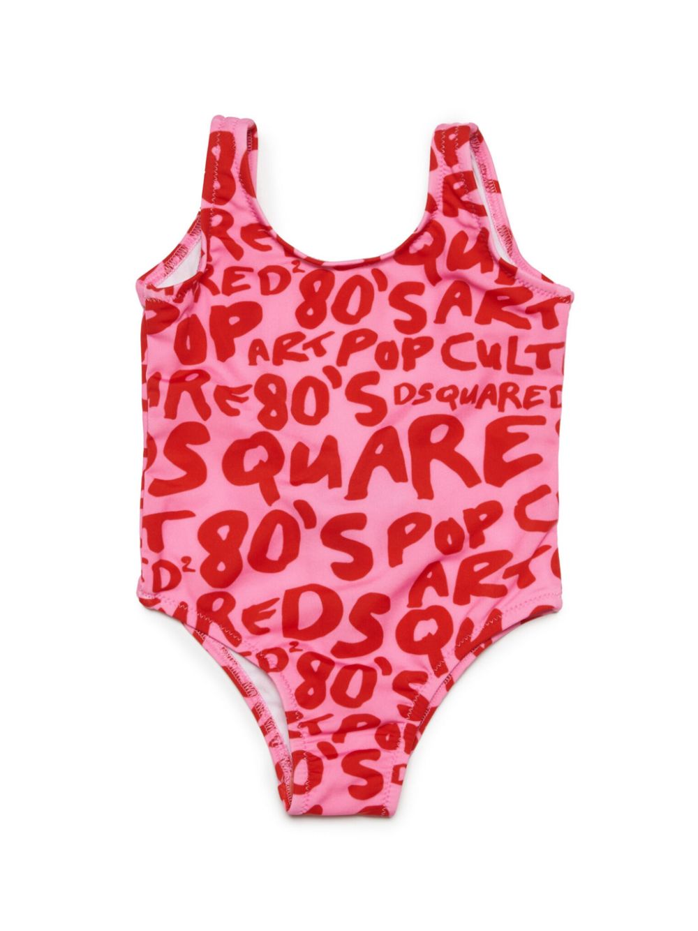 DSQUARED2 KIDS graphic-print scoop-back swimsuit - Pink von DSQUARED2 KIDS