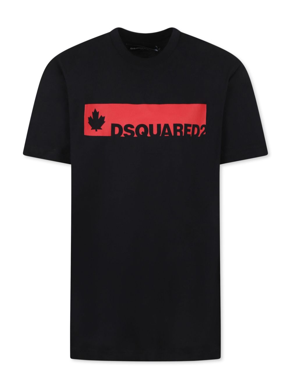 DSQUARED2 KIDS logo-print T-shirt - Black von DSQUARED2 KIDS