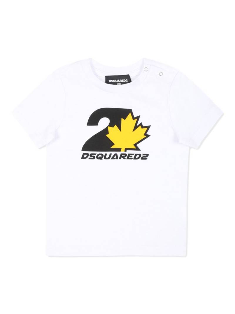 DSQUARED2 KIDS logo-print T-shirt - White von DSQUARED2 KIDS