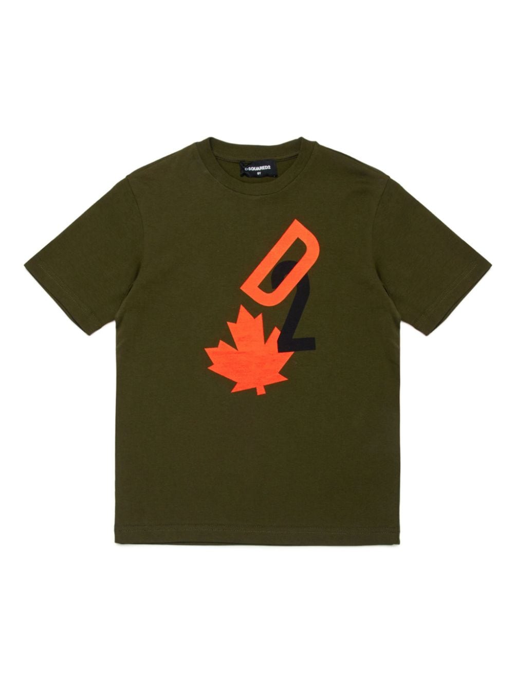 DSQUARED2 KIDS logo-print cotton T-shirt - Green von DSQUARED2 KIDS