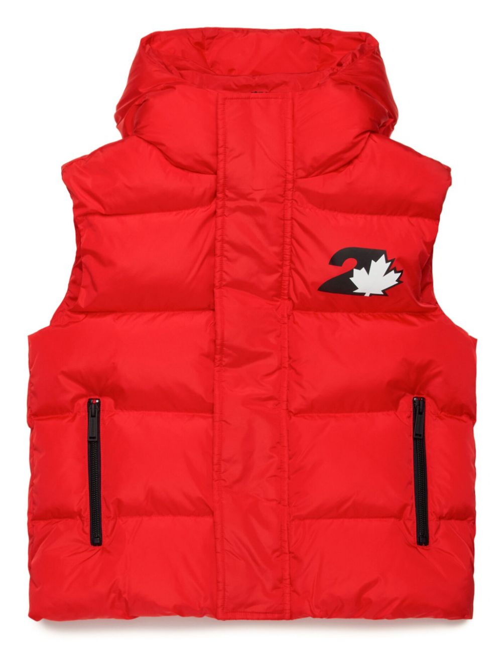 DSQUARED2 KIDS logo-print gilet von DSQUARED2 KIDS