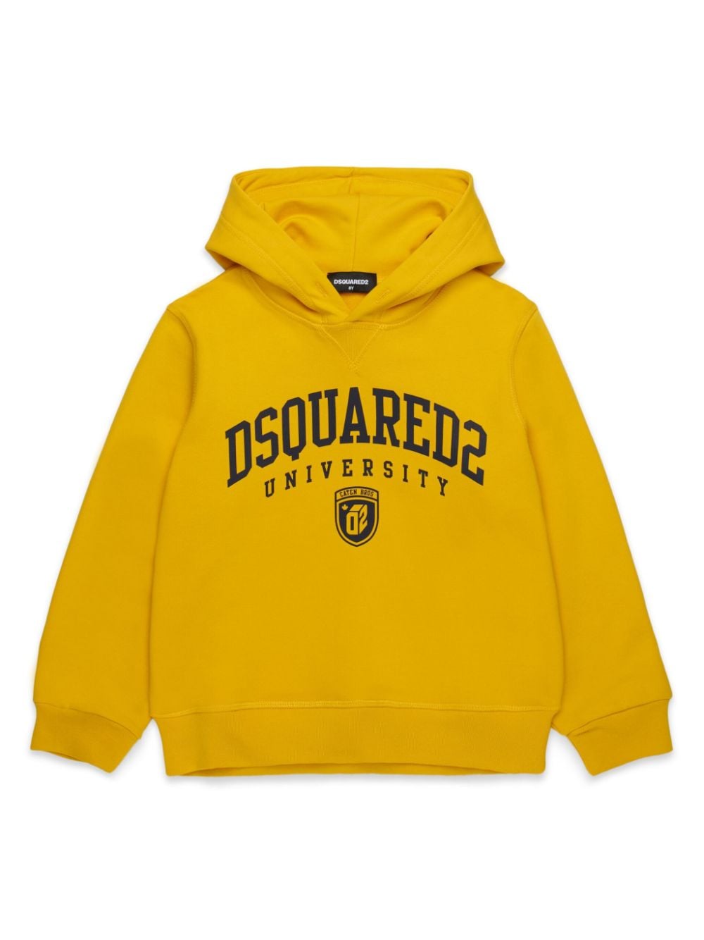 DSQUARED2 KIDS logo-print hoodie - Yellow von DSQUARED2 KIDS