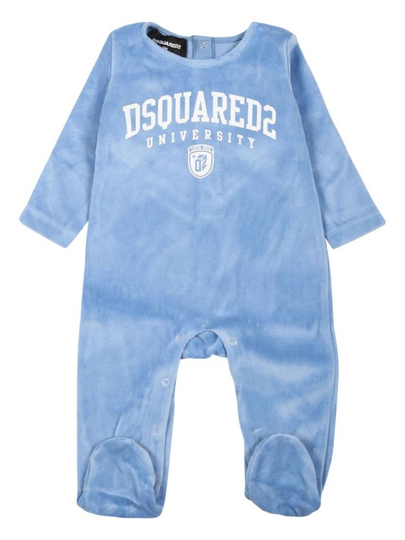 DSQUARED2 KIDS logo-print pajamas - Blue von DSQUARED2 KIDS