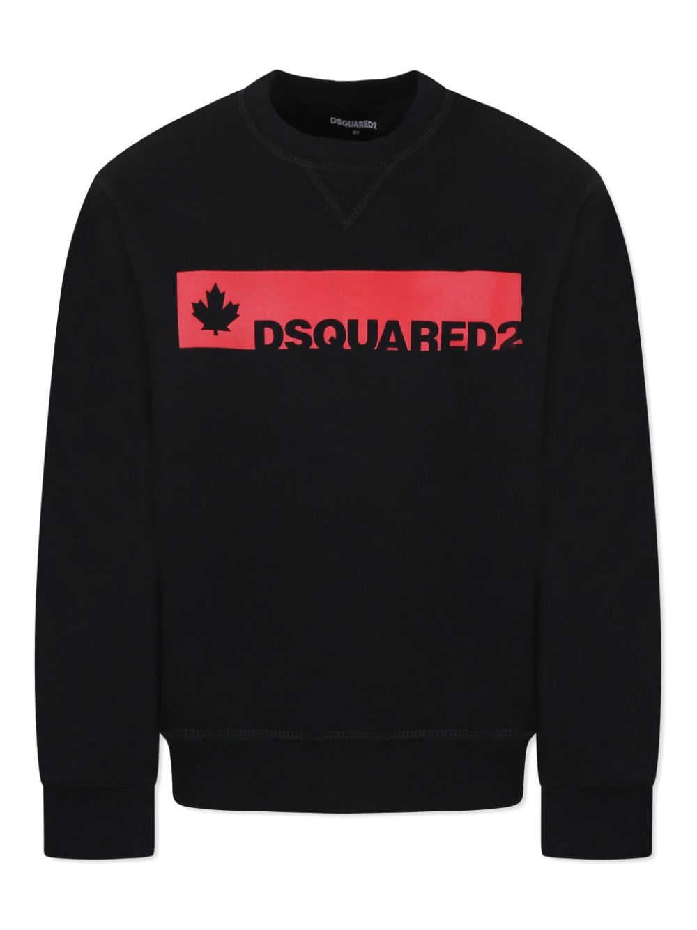 DSQUARED2 KIDS logo-print sweatshirt - Black von DSQUARED2 KIDS