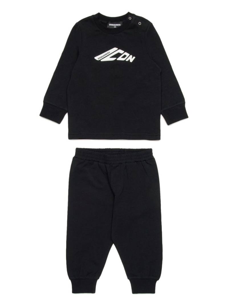 DSQUARED2 KIDS logo-print tracksuit - Black von DSQUARED2 KIDS