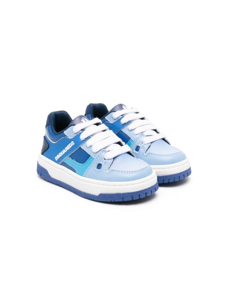 DSQUARED2 KIDS panelled sneakers - Blue von DSQUARED2 KIDS