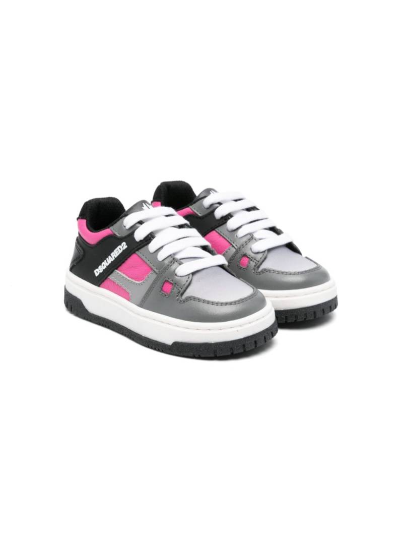 DSQUARED2 KIDS panelled sneakers - Grey von DSQUARED2 KIDS