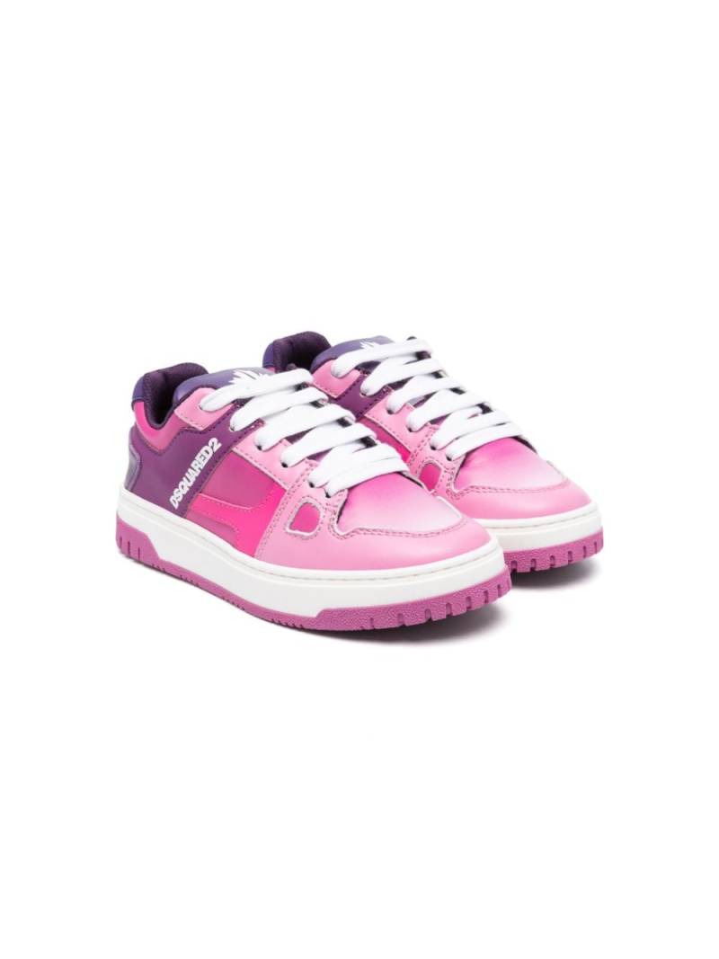 DSQUARED2 KIDS panelled sneakers - Pink von DSQUARED2 KIDS