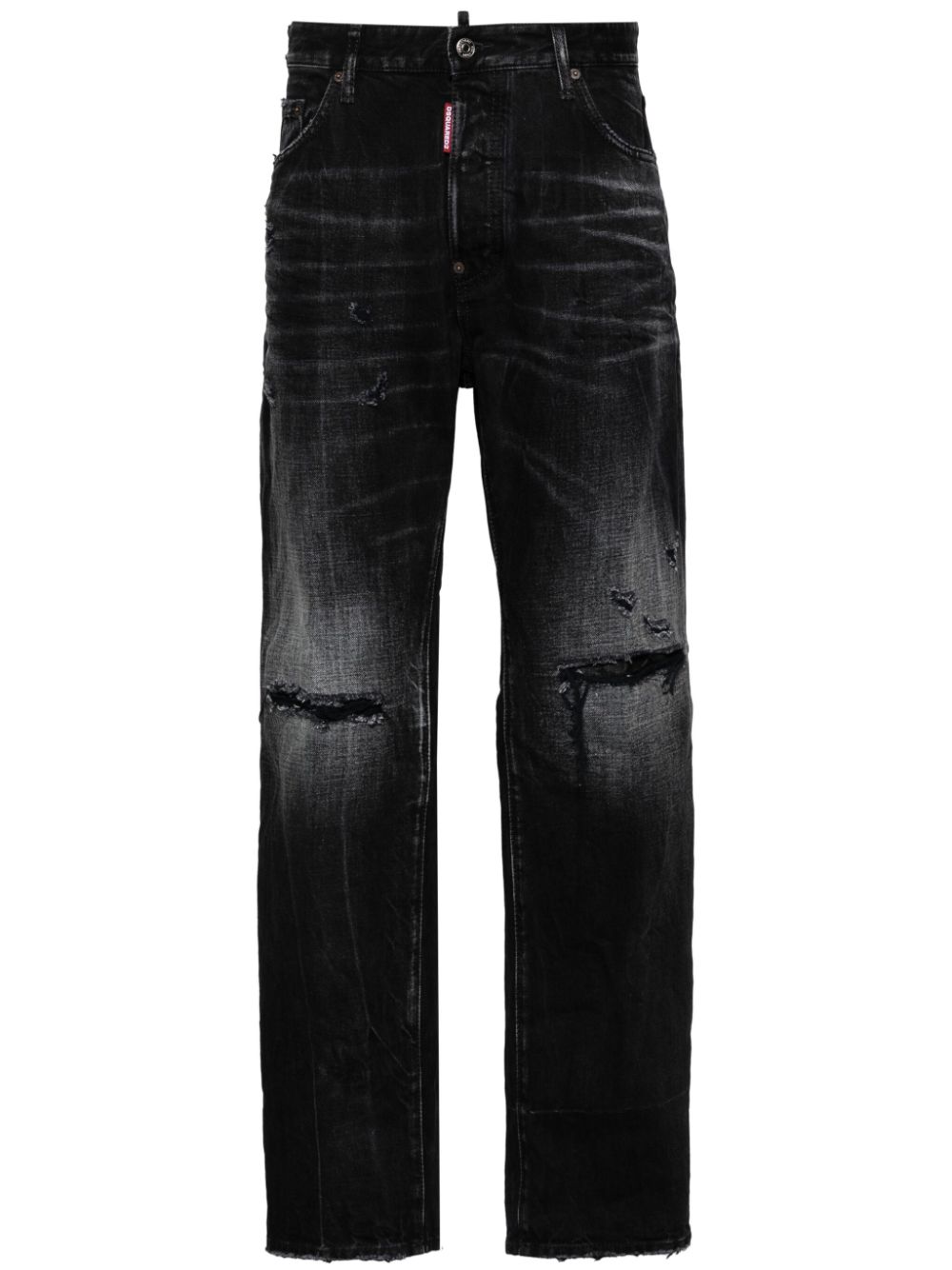 DSQUARED2 642 straight-leg jeans - Black von DSQUARED2