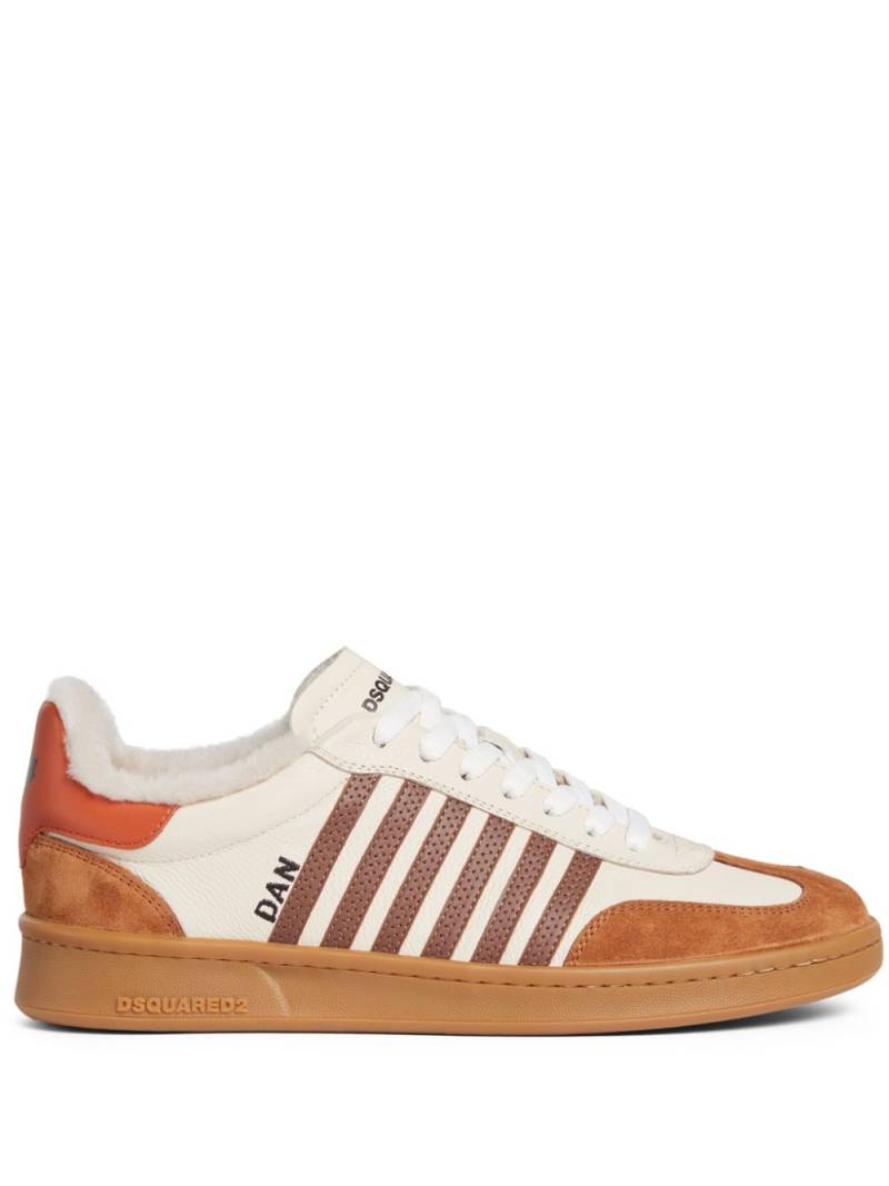 DSQUARED2 Boxer panelled sneakers - Neutrals von DSQUARED2