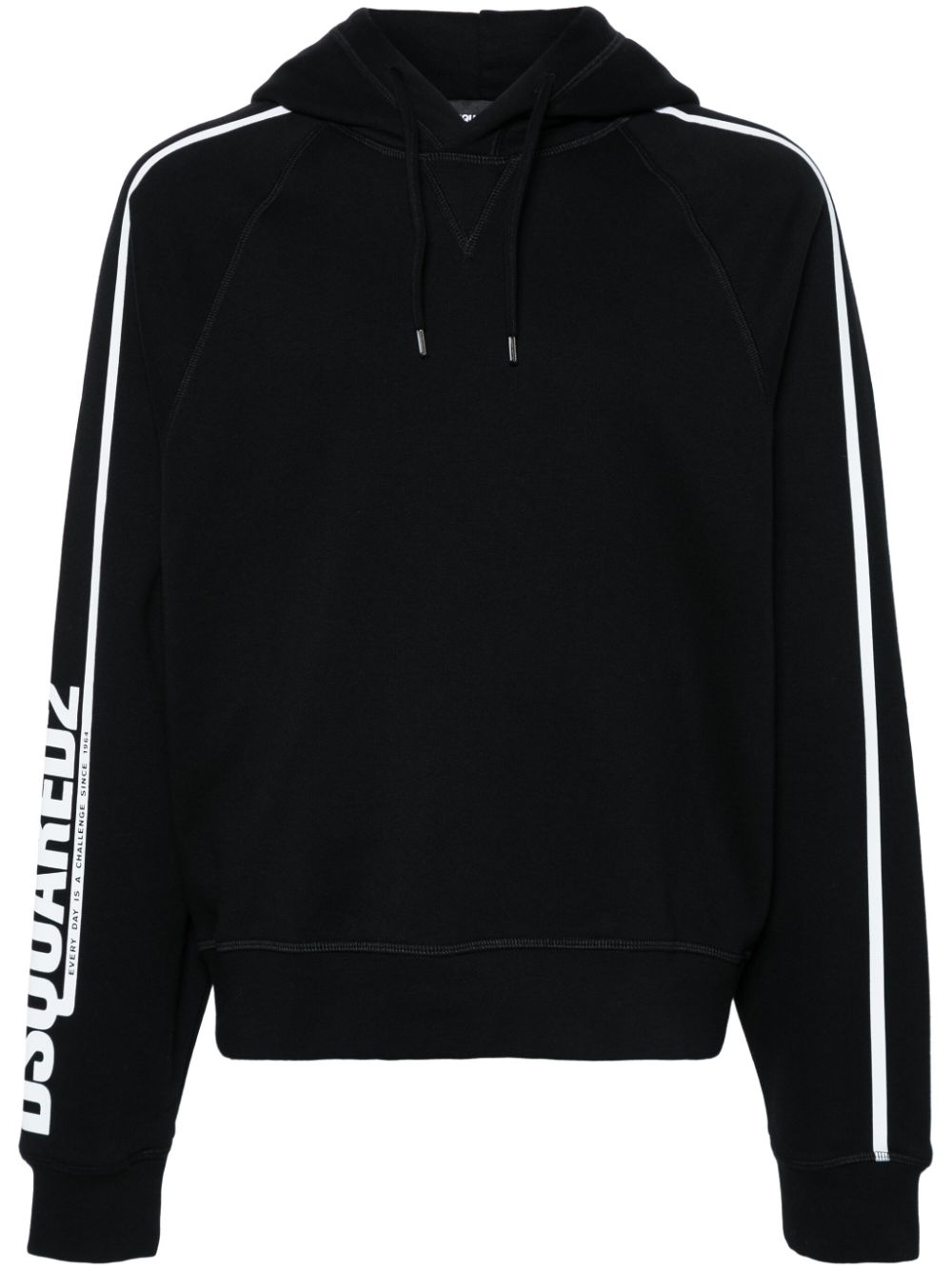 DSQUARED2 Cipro hoodie - Black von DSQUARED2