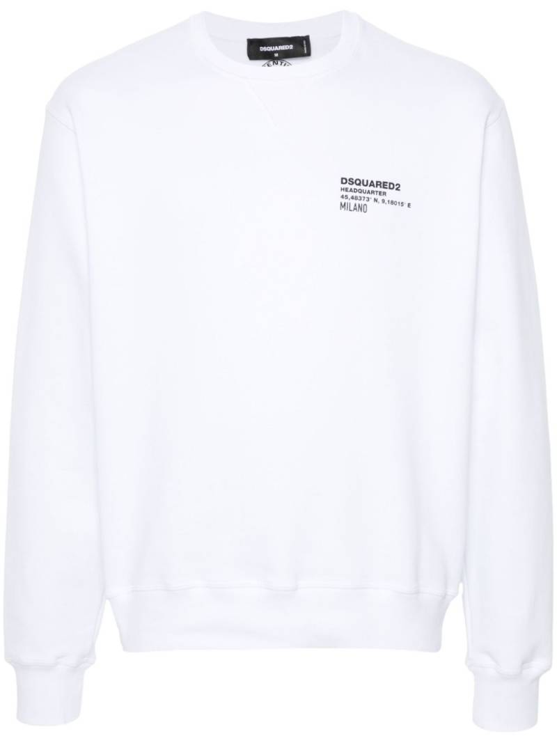 DSQUARED2 Cool Fit sweater - White von DSQUARED2