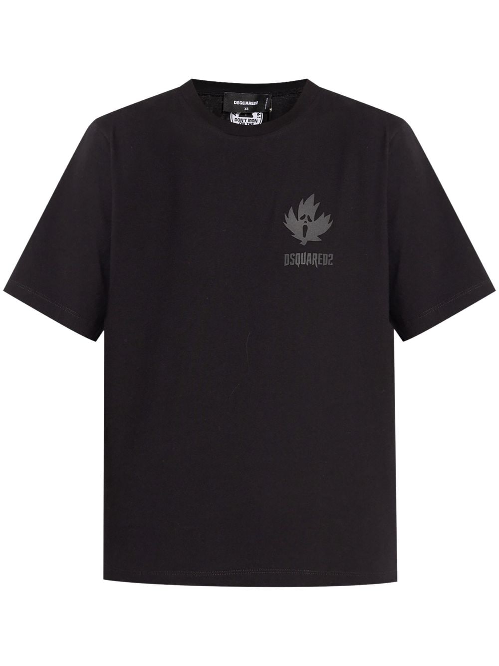 DSQUARED2 Horror Maple Leaf T-shirt - Black von DSQUARED2