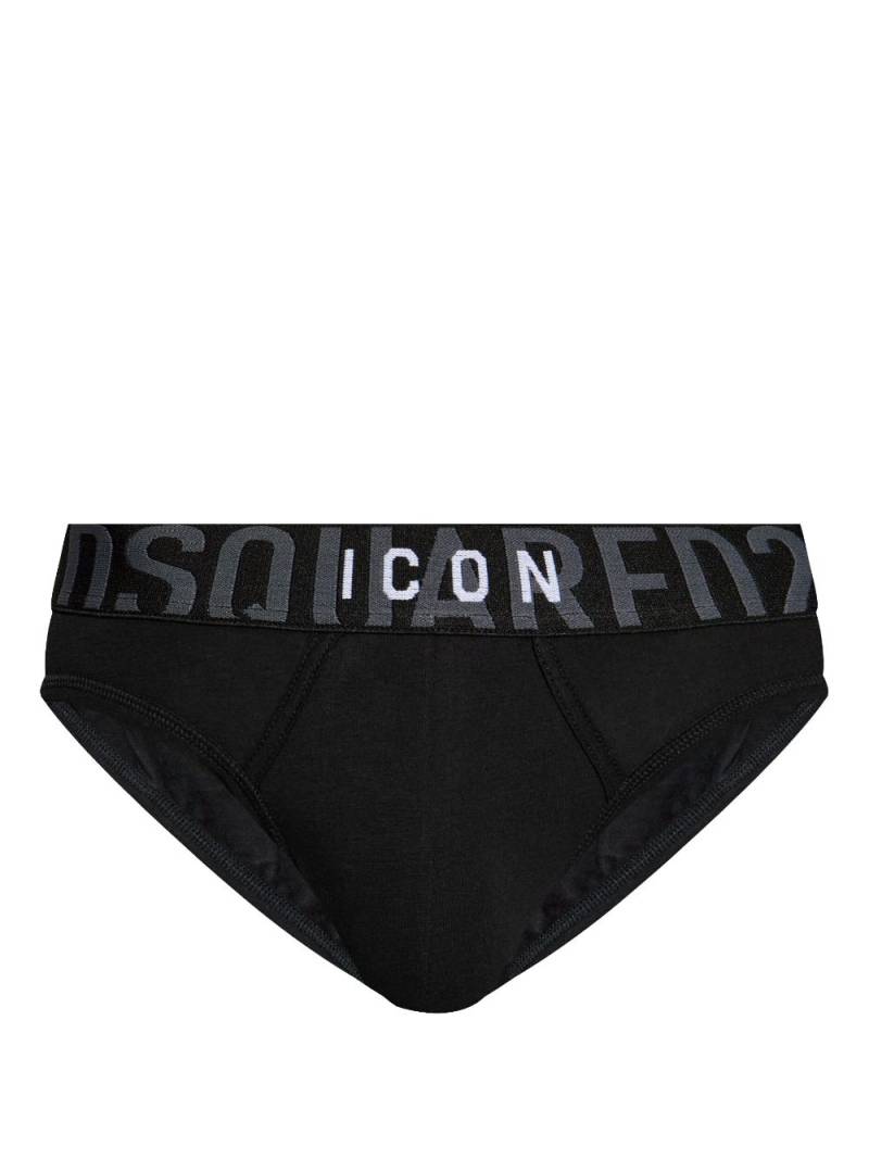 DSQUARED2 Icon briefs - Black von DSQUARED2