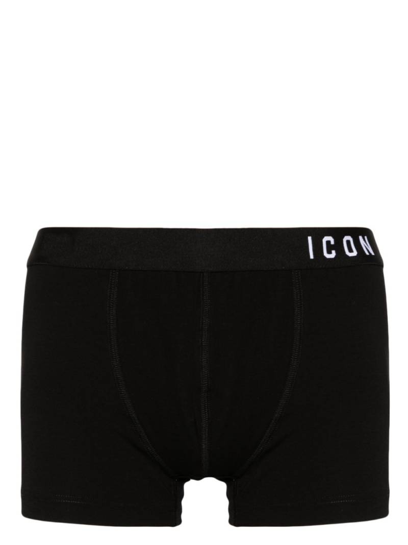 DSQUARED2 Icon cotton-blend trunks - Black von DSQUARED2