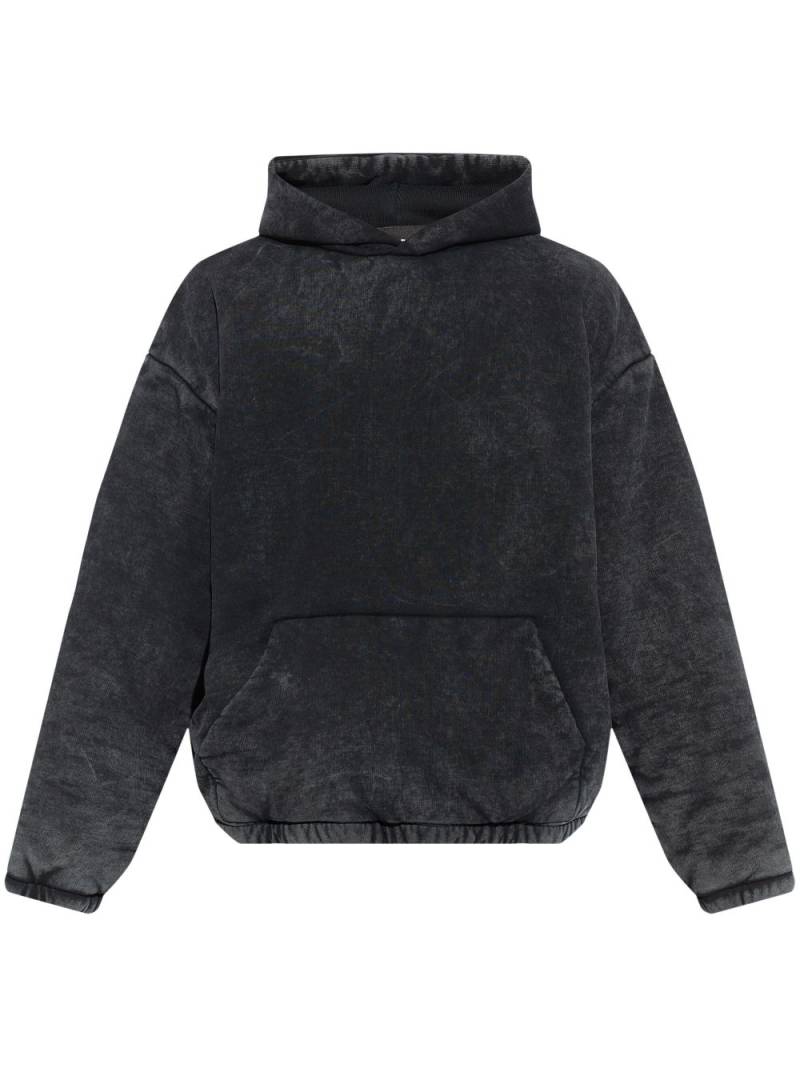 DSQUARED2 Icon-embossed hoodie - Black von DSQUARED2