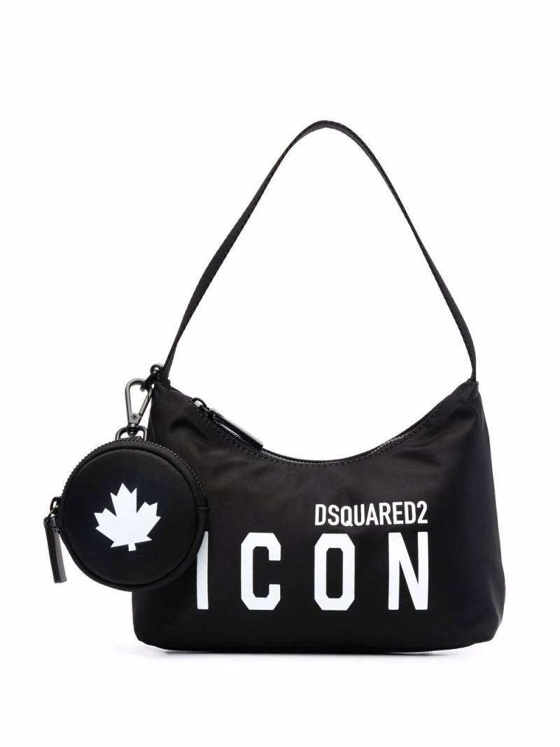 DSQUARED2 Icon multi-pouch shoulder bag - Black von DSQUARED2