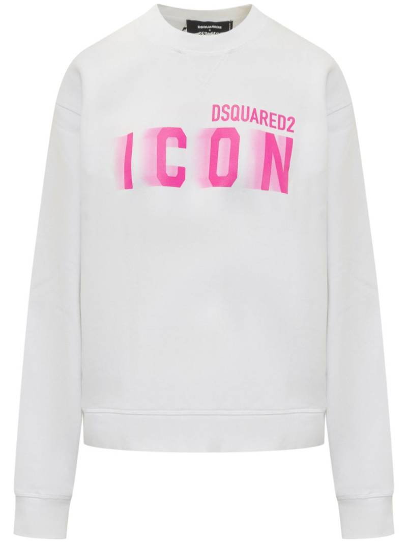 DSQUARED2 Icon sweatshirt - White von DSQUARED2