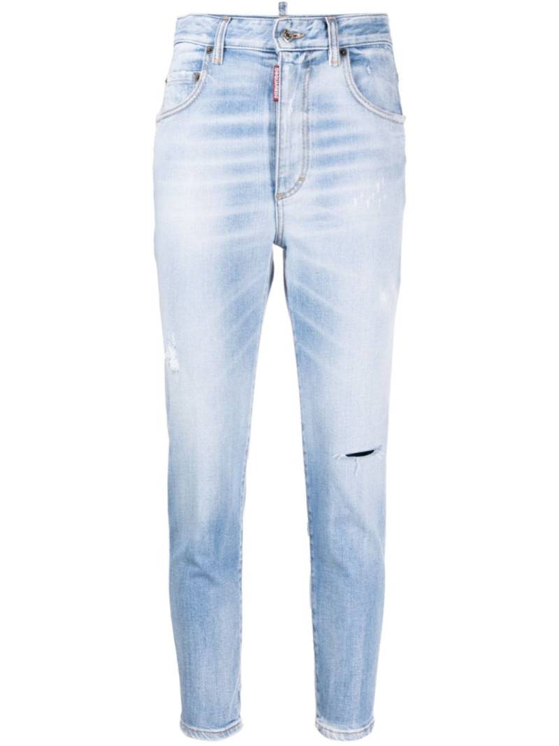 DSQUARED2 Jennifer cropped skinny jeans - Blue von DSQUARED2