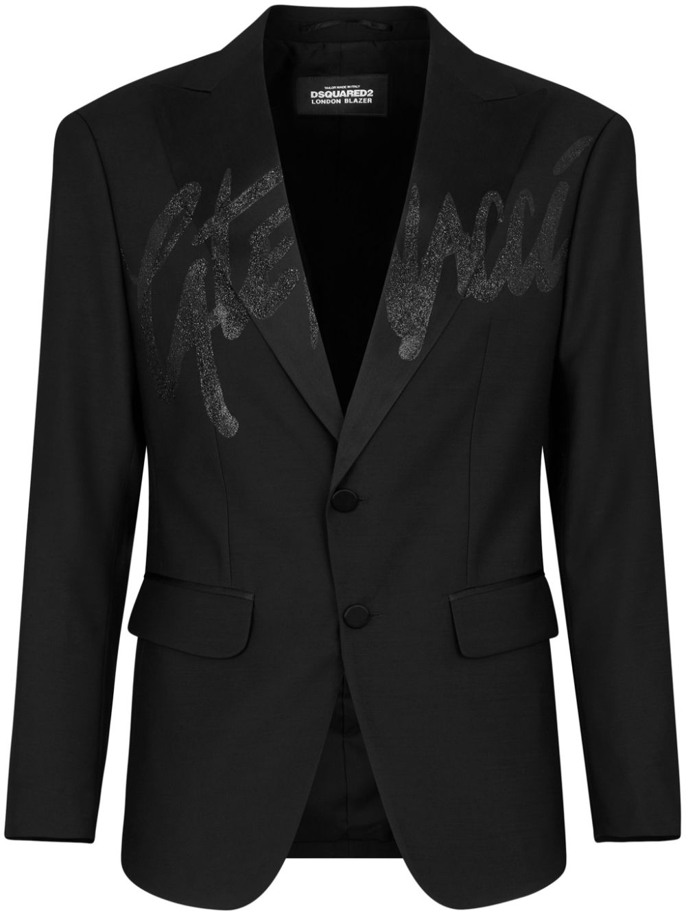 DSQUARED2 London single-breasted blazer - Black von DSQUARED2