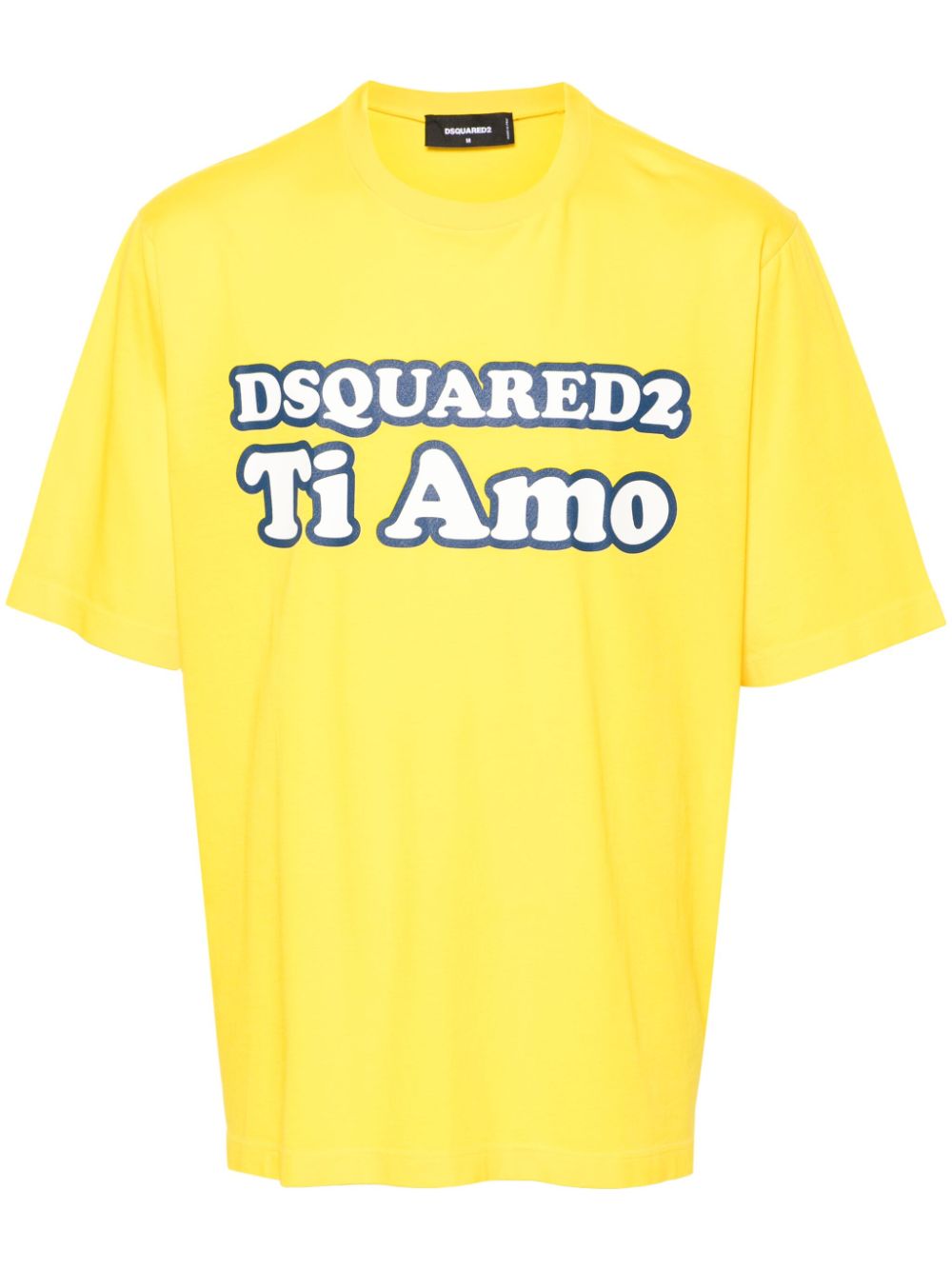 DSQUARED2 Skater logo-print T-shirt - Yellow von DSQUARED2