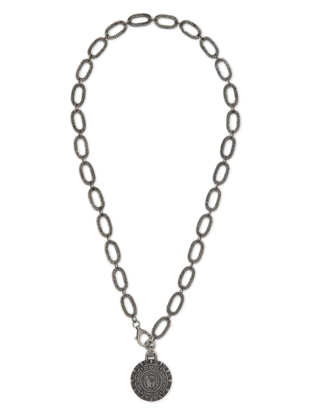 DSQUARED2 brass pendant necklace - Silver von DSQUARED2