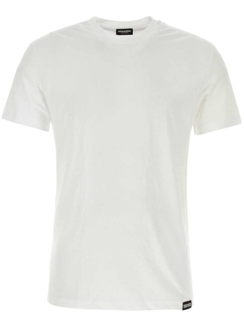 DSQUARED2 cotton T-shirt (pack of three) - White von DSQUARED2