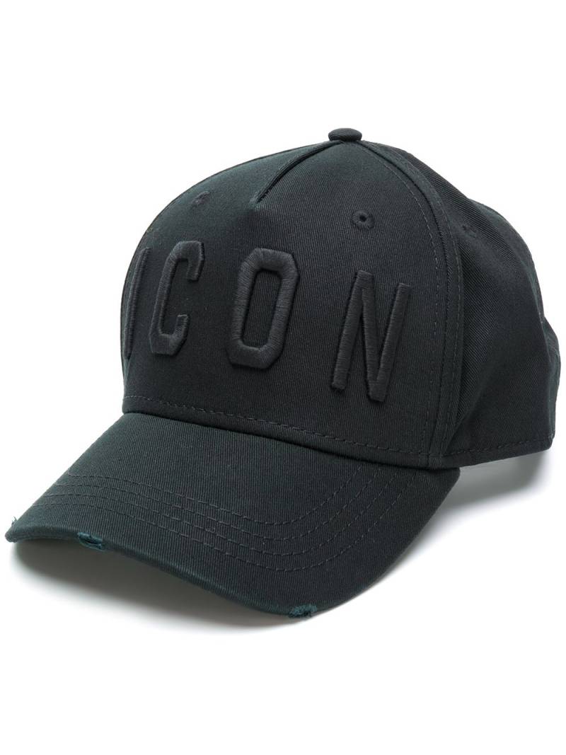 DSQUARED2 embroidered Icon baseball cap - Black von DSQUARED2