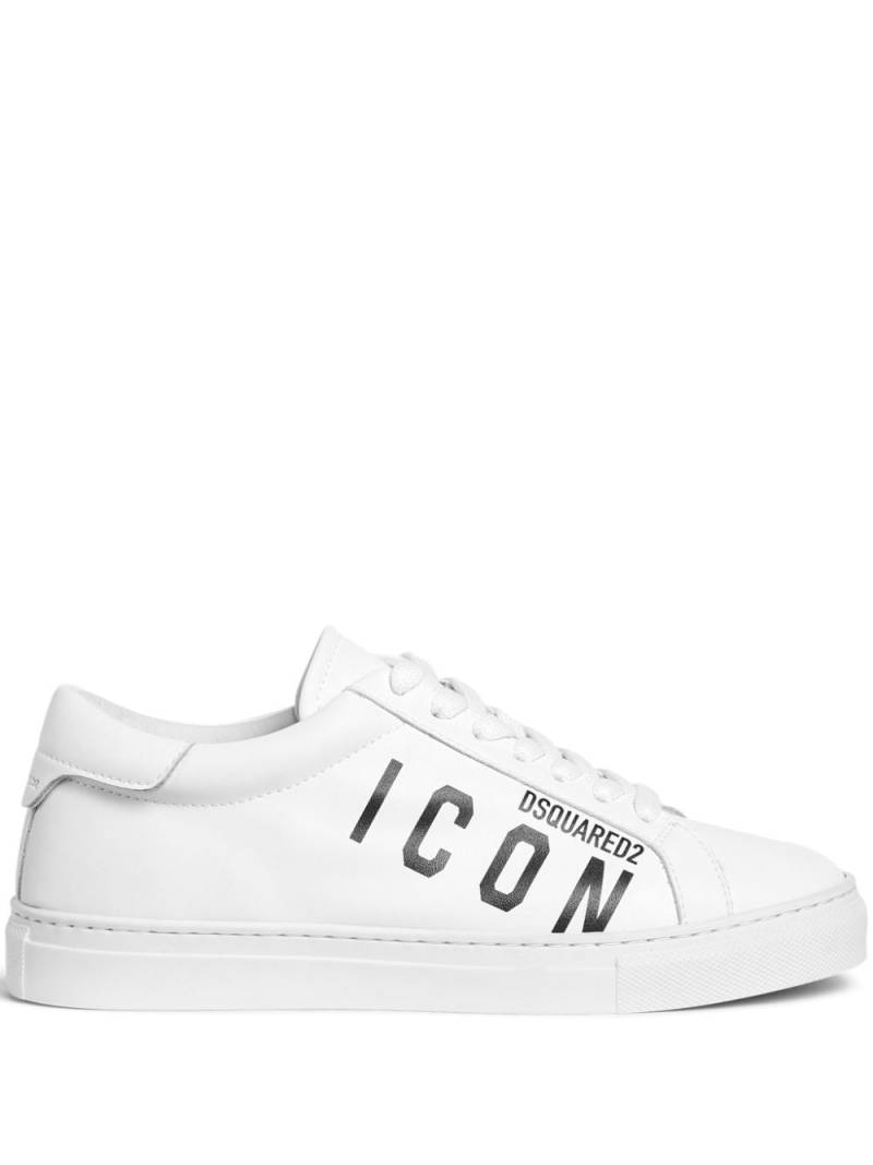 DSQUARED2 lace-up low-top sneakers - White von DSQUARED2