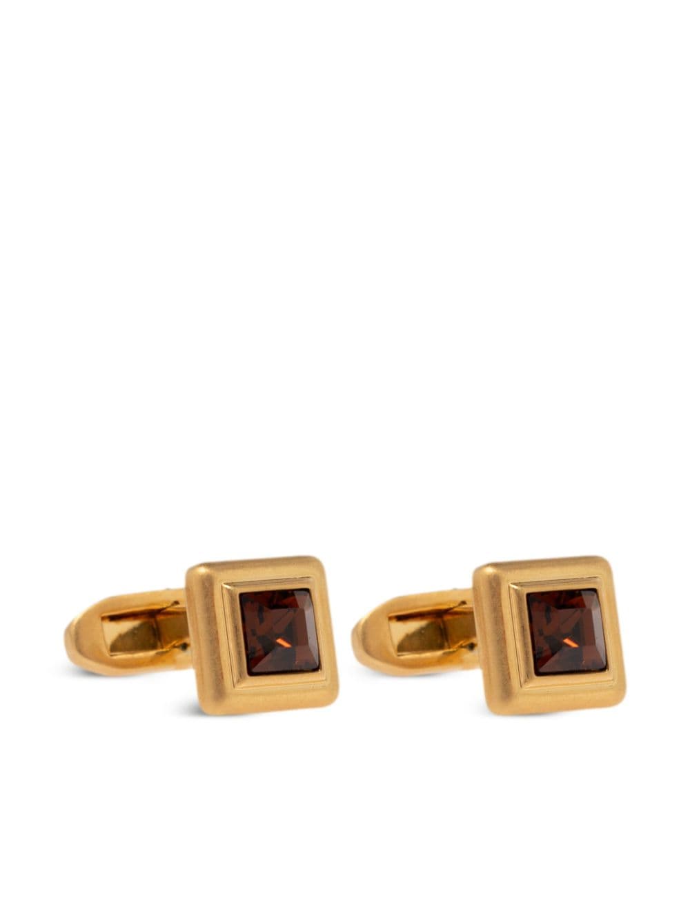 DSQUARED2 logo embellished cufflinks - Gold von DSQUARED2