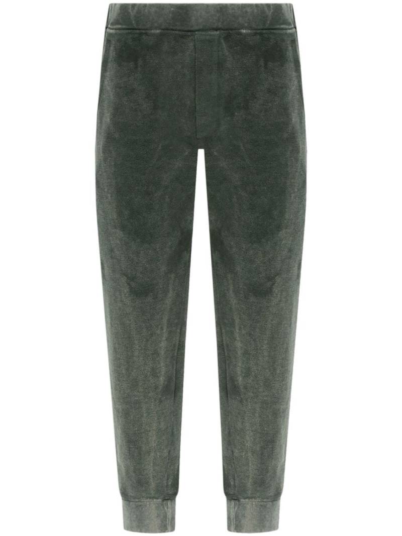 DSQUARED2 logo intarsia-knit track pants - Green von DSQUARED2