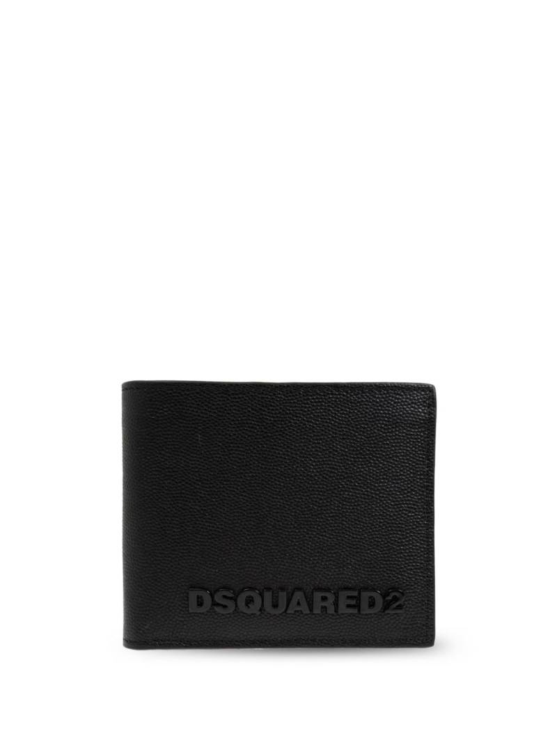 DSQUARED2 logo-plaque wallet - Black von DSQUARED2