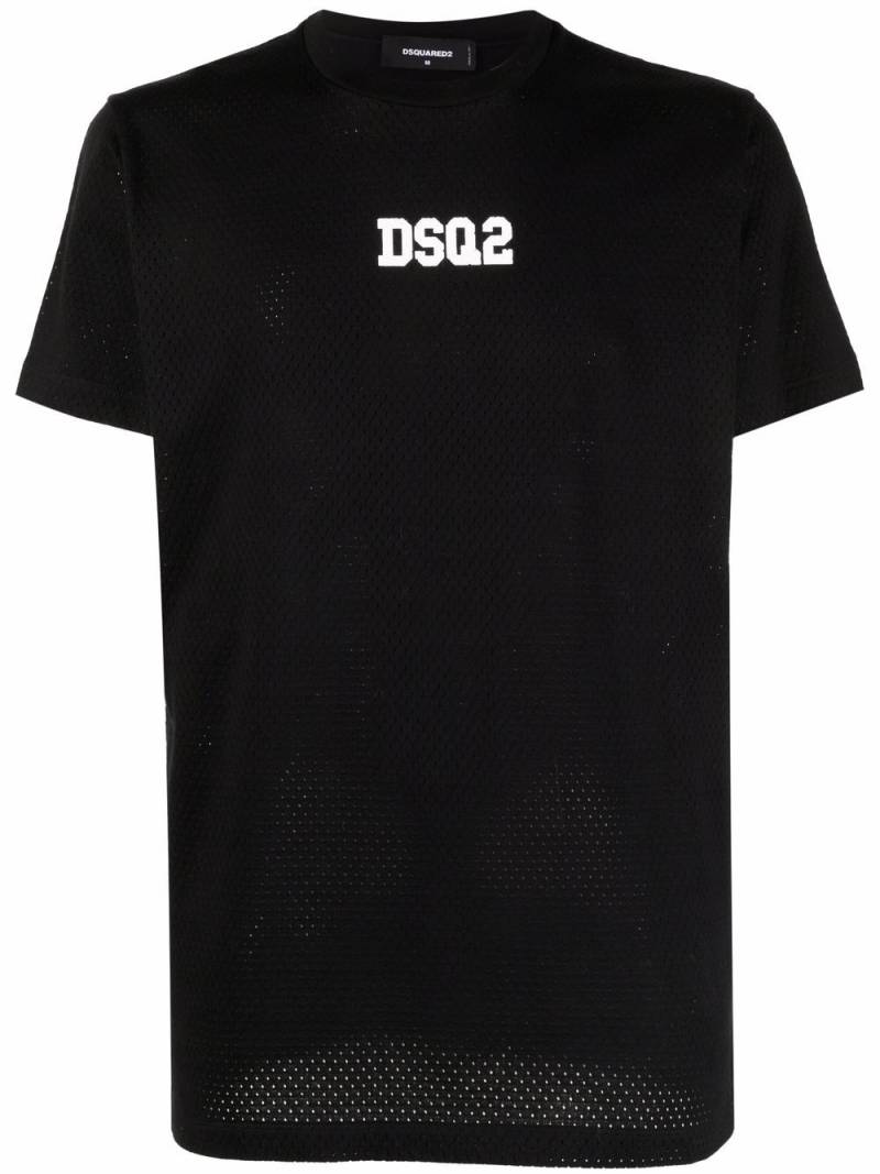 DSQUARED2 logo-print T-shirt - Black von DSQUARED2