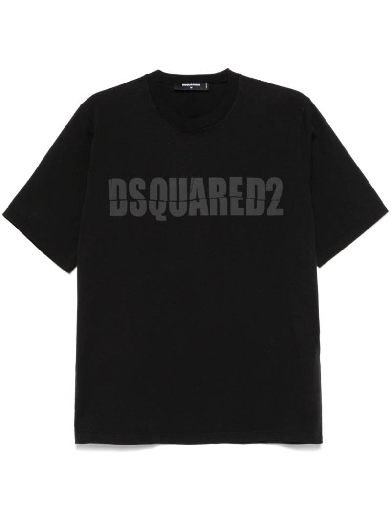 DSQUARED2 logo-print T-shirt - Black von DSQUARED2