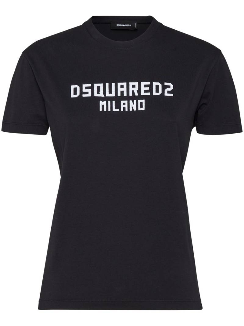 DSQUARED2 logo-print T-shirt - Black von DSQUARED2