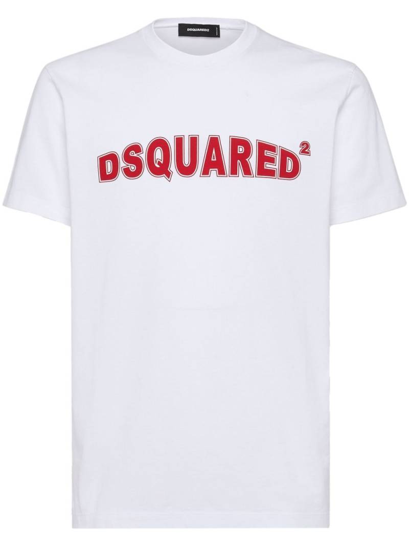 DSQUARED2 logo-print T-shirt - White von DSQUARED2