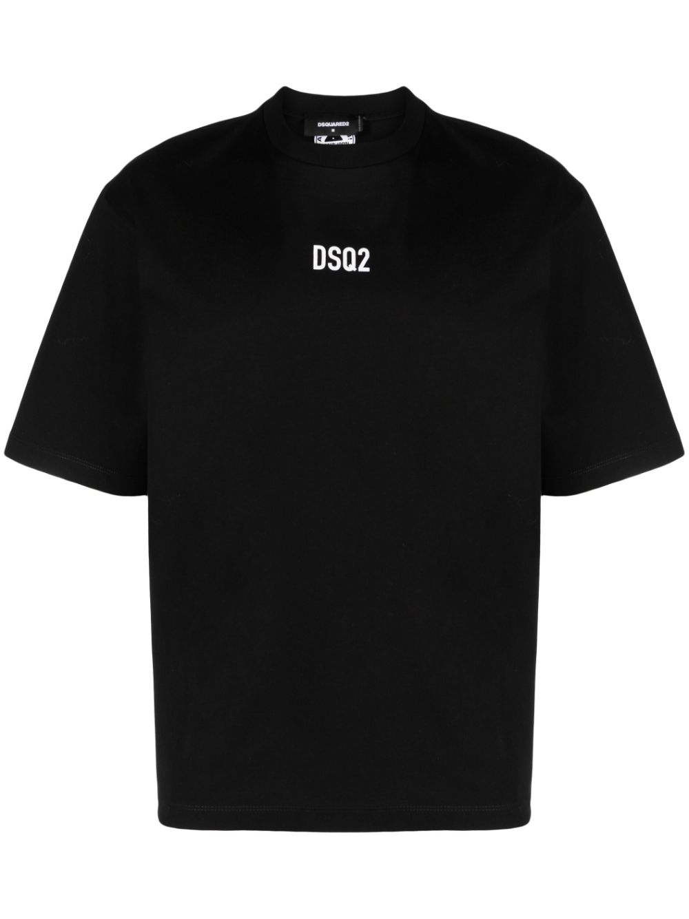 DSQUARED2 logo-print cotton T-shirt - Black von DSQUARED2