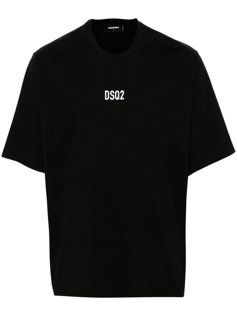 DSQUARED2 logo-print cotton T-shirt - Black von DSQUARED2