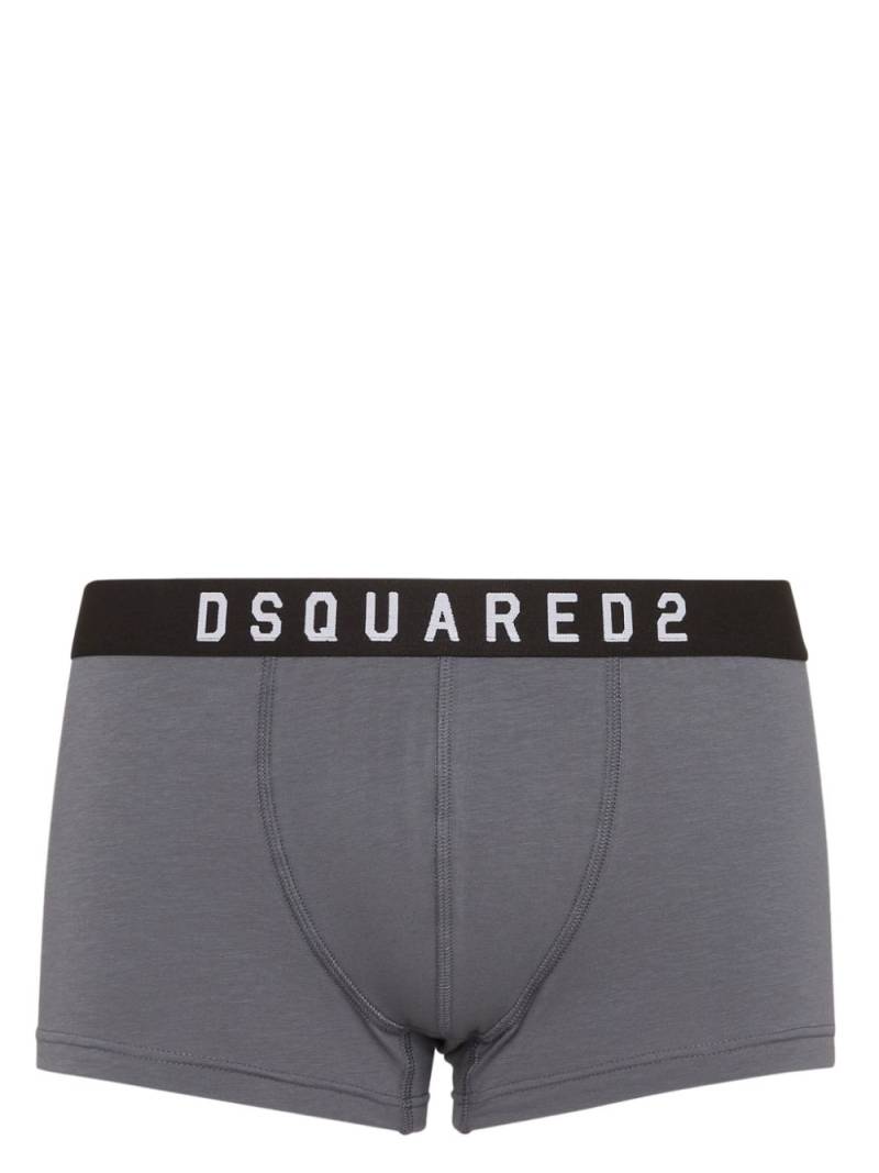 DSQUARED2 logo-waistband boxers - Grey von DSQUARED2