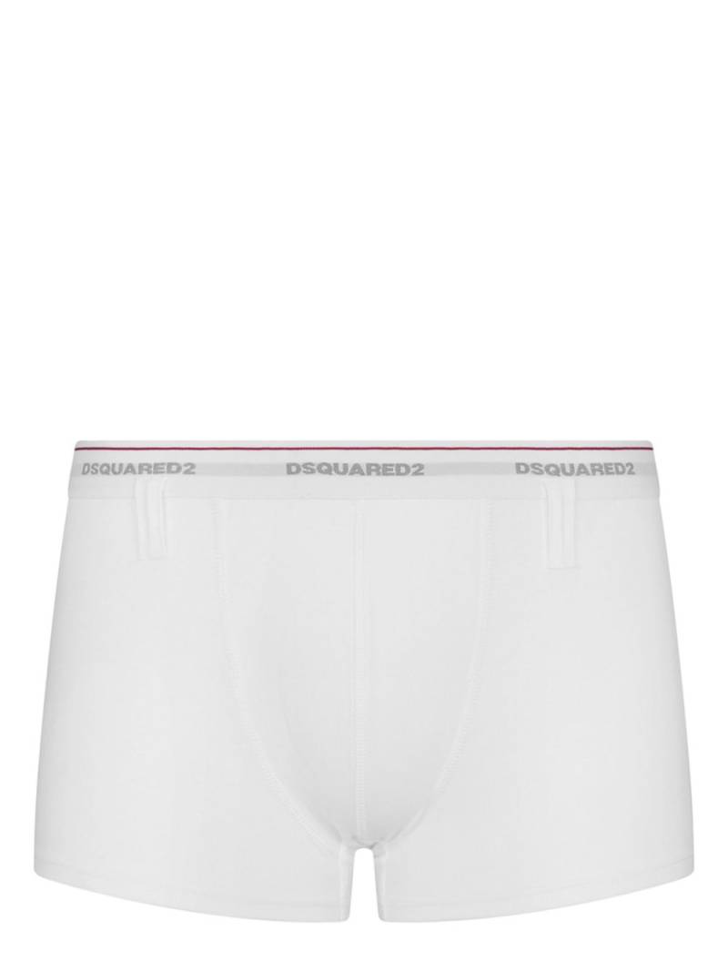 DSQUARED2 logo-waistband boxers - White von DSQUARED2