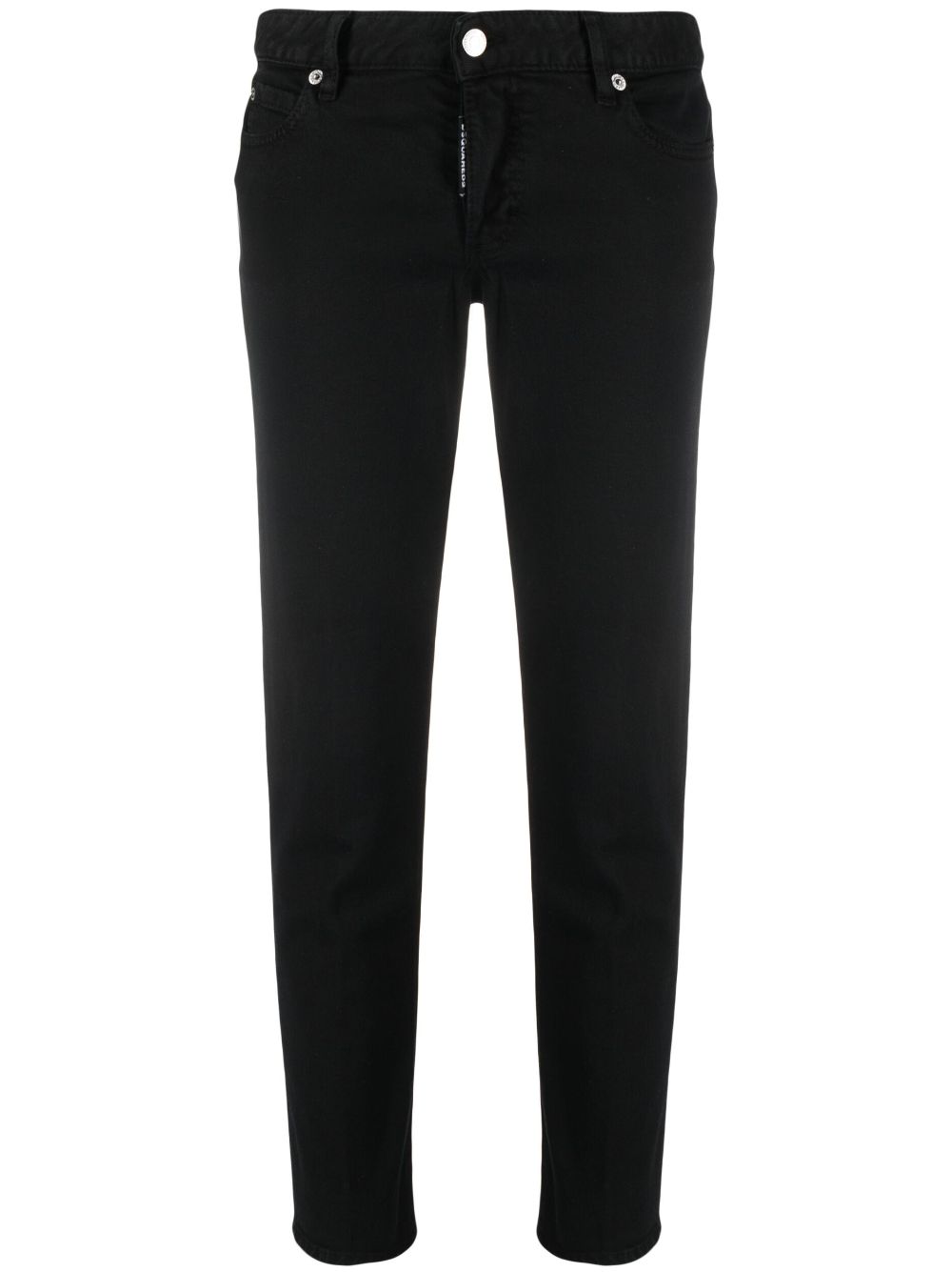 DSQUARED2 low-rise skinny jeans - Black von DSQUARED2