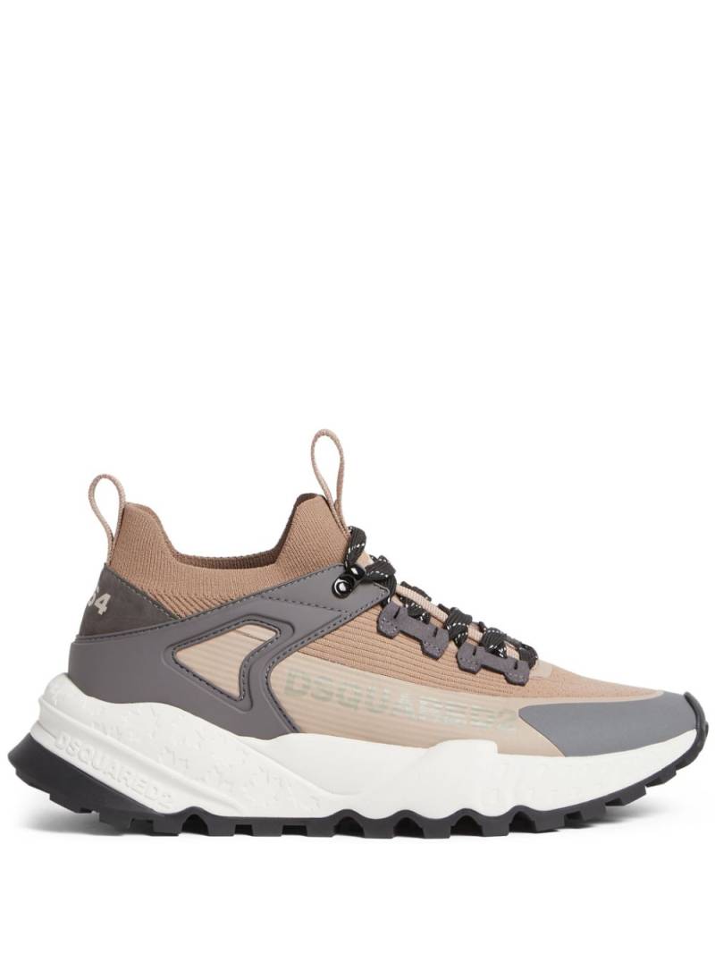 DSQUARED2 panelled chunky sneakers - Neutrals von DSQUARED2