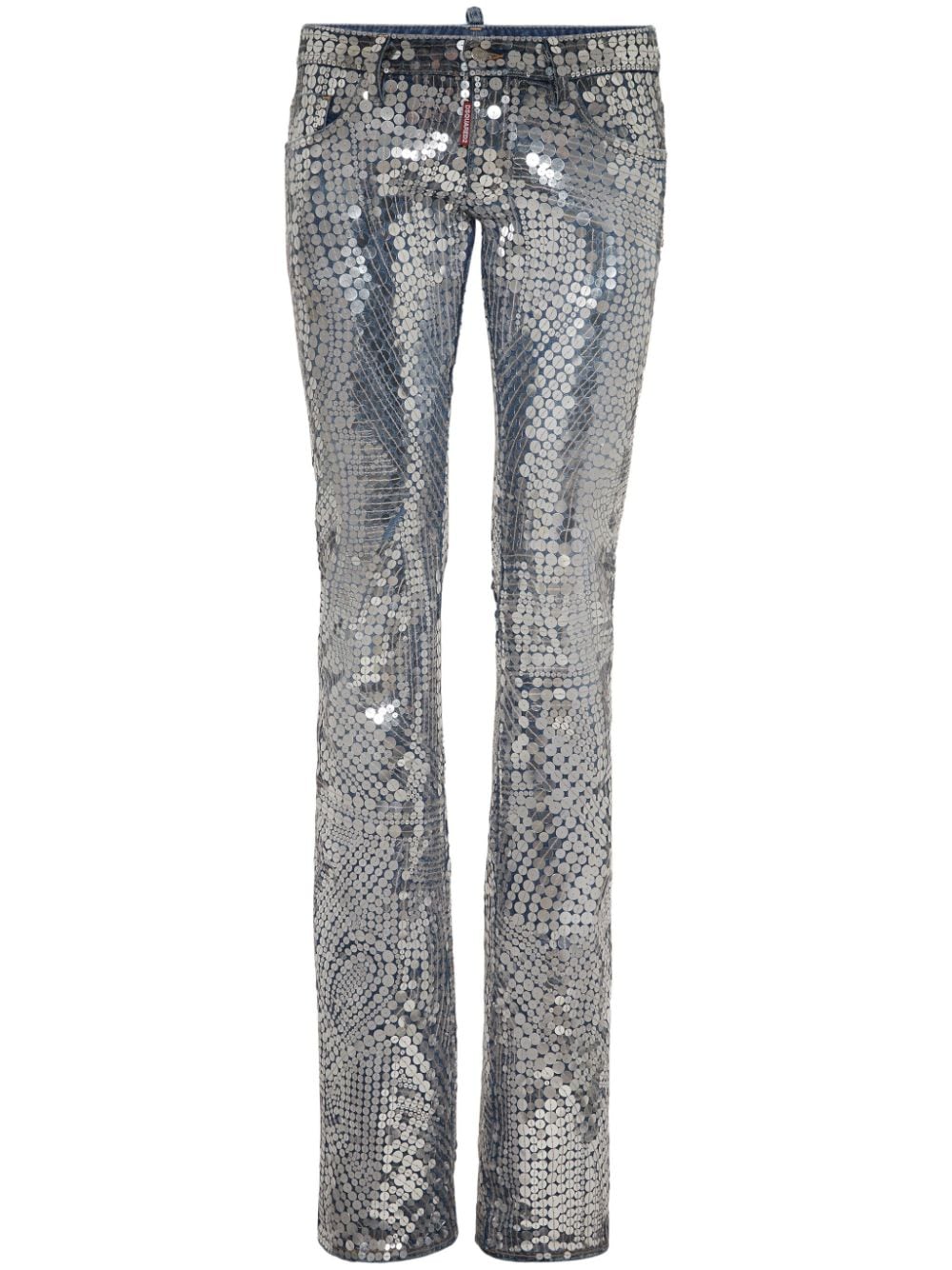 DSQUARED2 sequin-embellished denim jeans - Blue von DSQUARED2