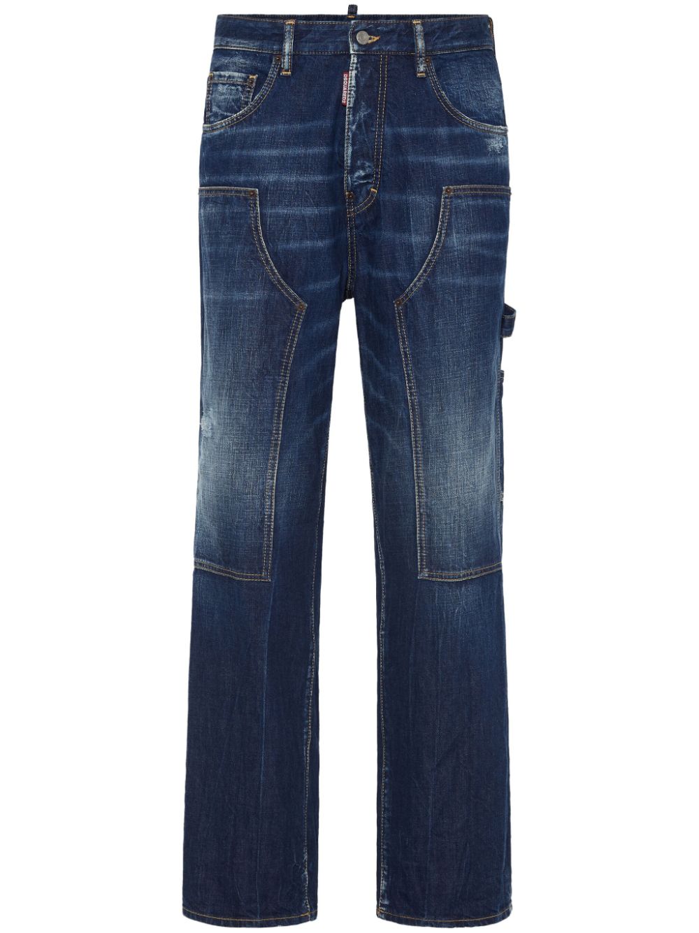 DSQUARED2 straight-leg jeans - Blue von DSQUARED2