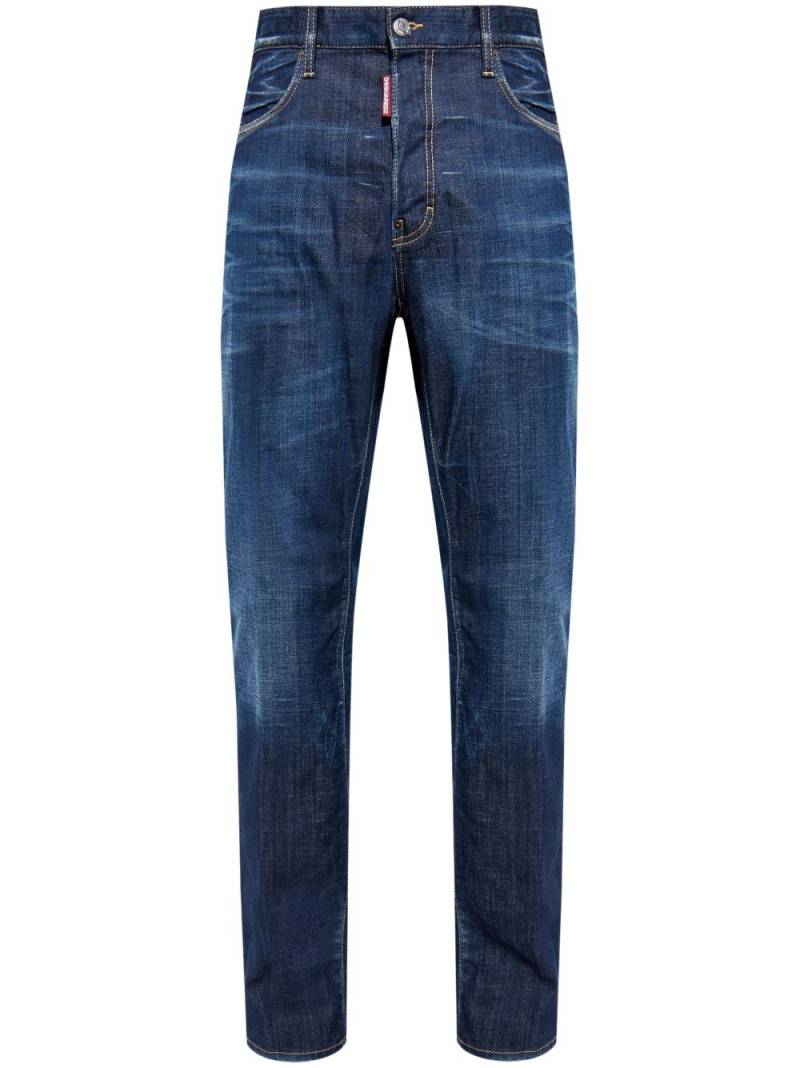 DSQUARED2 straight-leg jeans - Blue von DSQUARED2