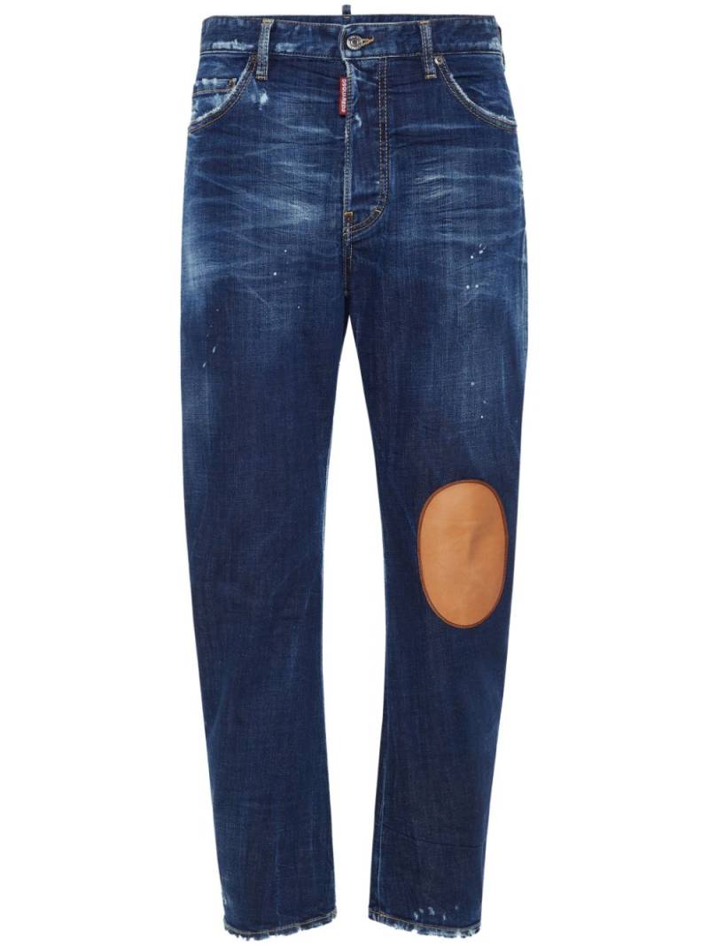 DSQUARED2 stretch-cotton tapered jeans - Blue von DSQUARED2