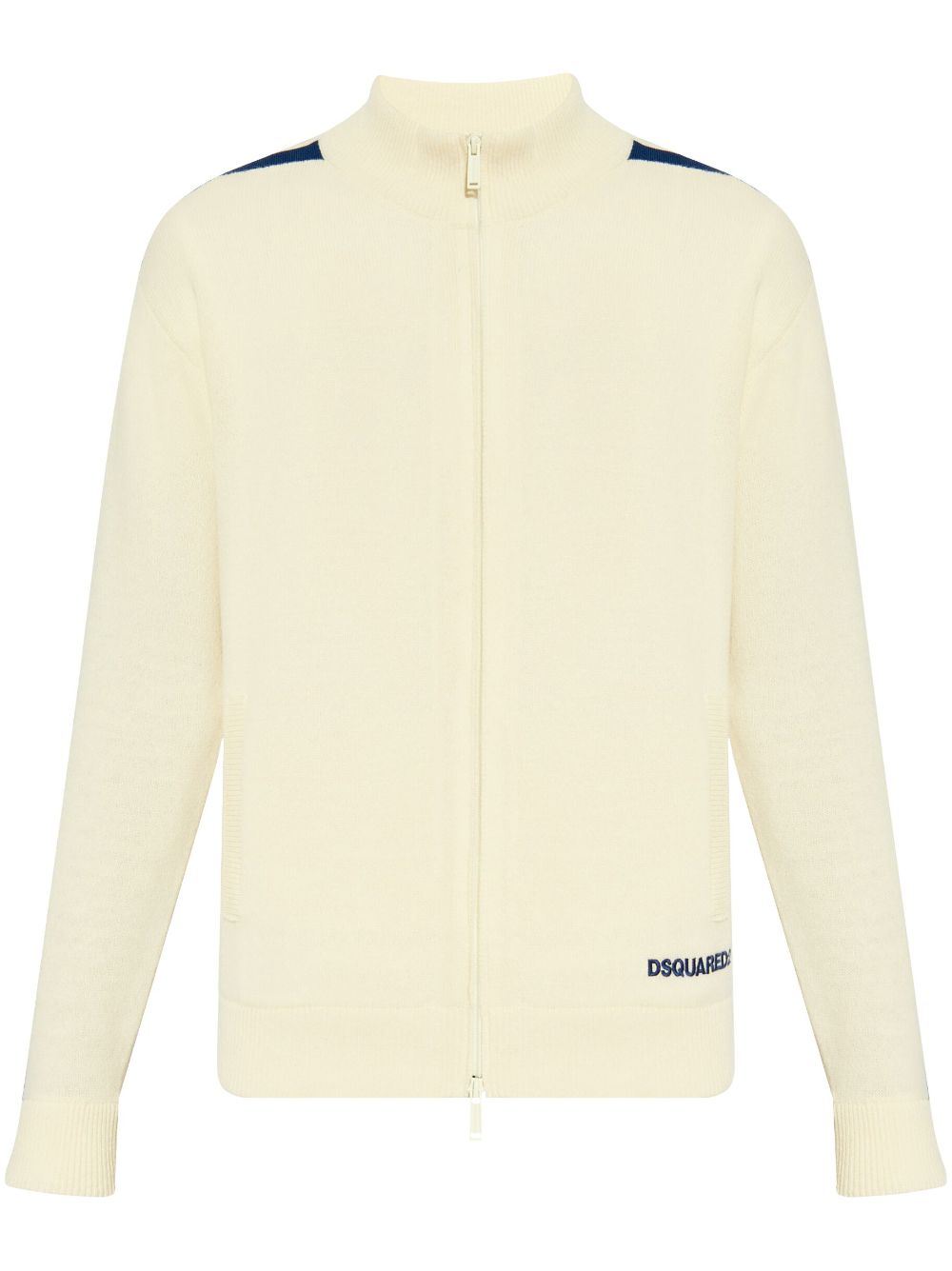 DSQUARED2 stripe-detailing jumper - Neutrals von DSQUARED2