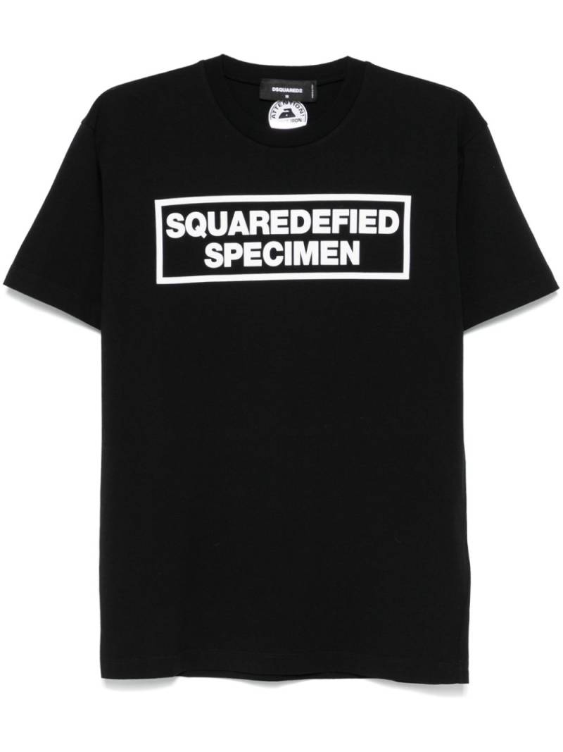 DSQUARED2 text-print T-shirt - Black von DSQUARED2